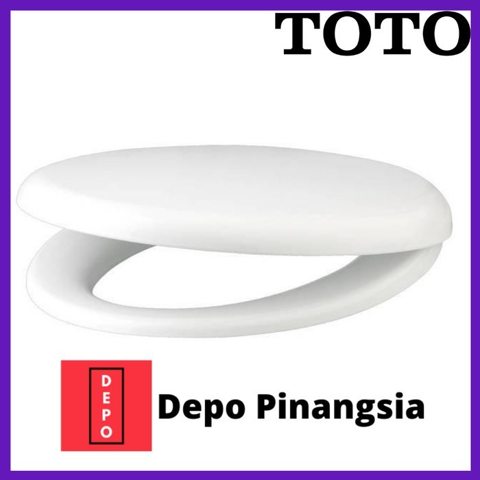 TOTO Tutup Kloset TC505 Plastic Seat and Cover Putih Non Soft Close untuk Model CW660NJ CW660NPJ CW4