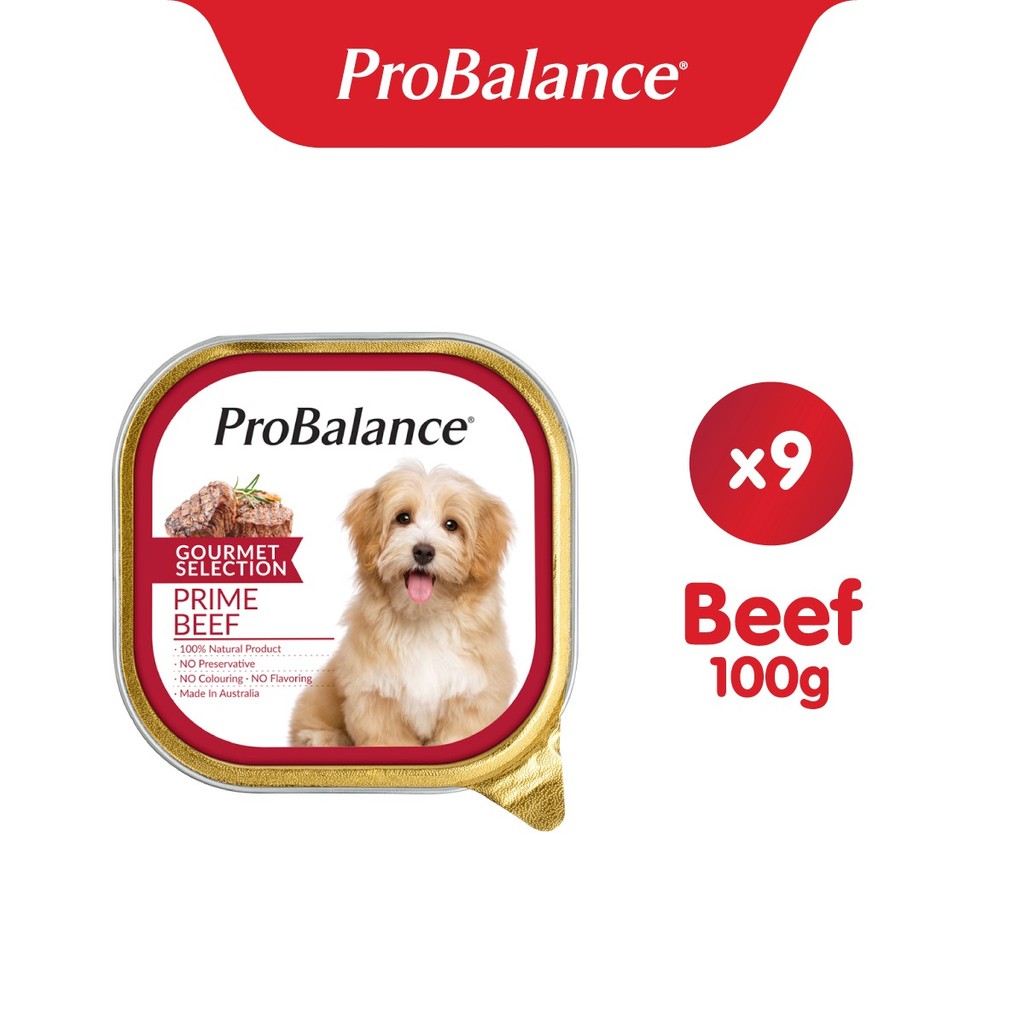 ProBalance Gourmet Selection Prime Beef 100gr - Isi 9