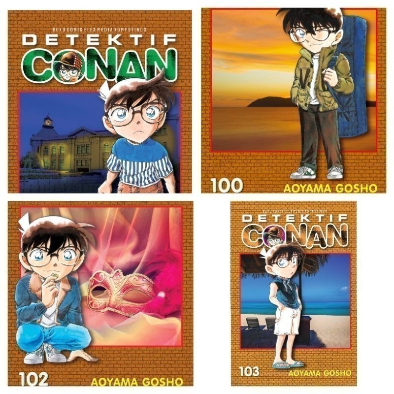KOMIK SERI : Detektif Conan Segel  ( READY BANYAK NOMOR TERBARU )