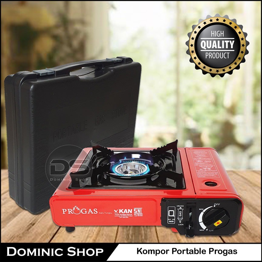 Kompor Portable Progas / Kompor Gas / Kompor 1 tungku
