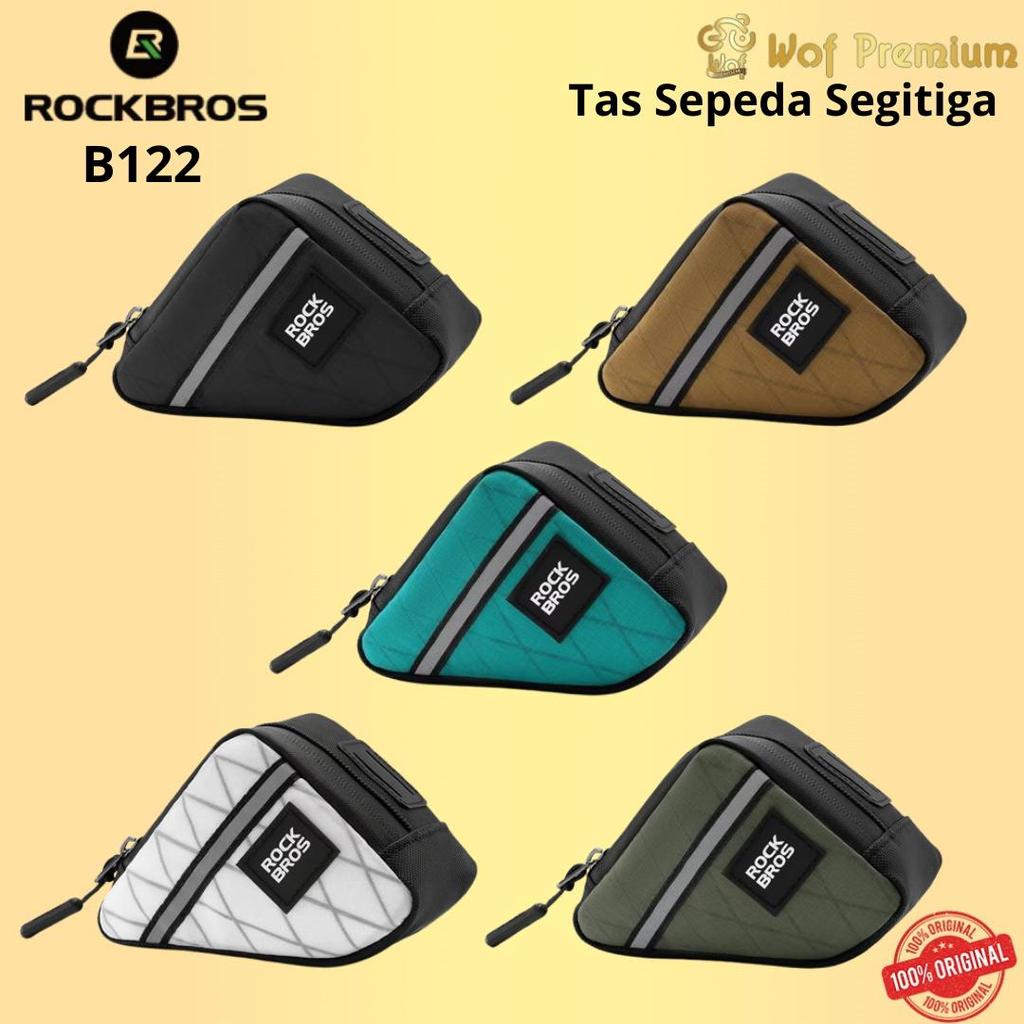 ROCKBROS B122 Tas Segitiga Rangka Tabung Depan Sepeda Lipat Gunung Mini Portabel Bicycle MTB Road Bi