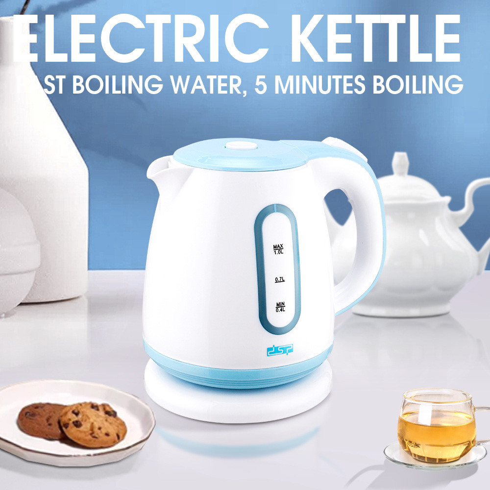 Small Automatic Power Off Electric Kettle 1200W 1L Portable Electric Kettle Household Insulation Ele