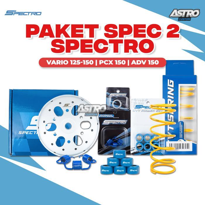 Bearingtime Spectro Paket Upgrade CVT Spec 2 Vario 125 150 PCX 160 Stylo Roller Mangkok Ganda Per Se