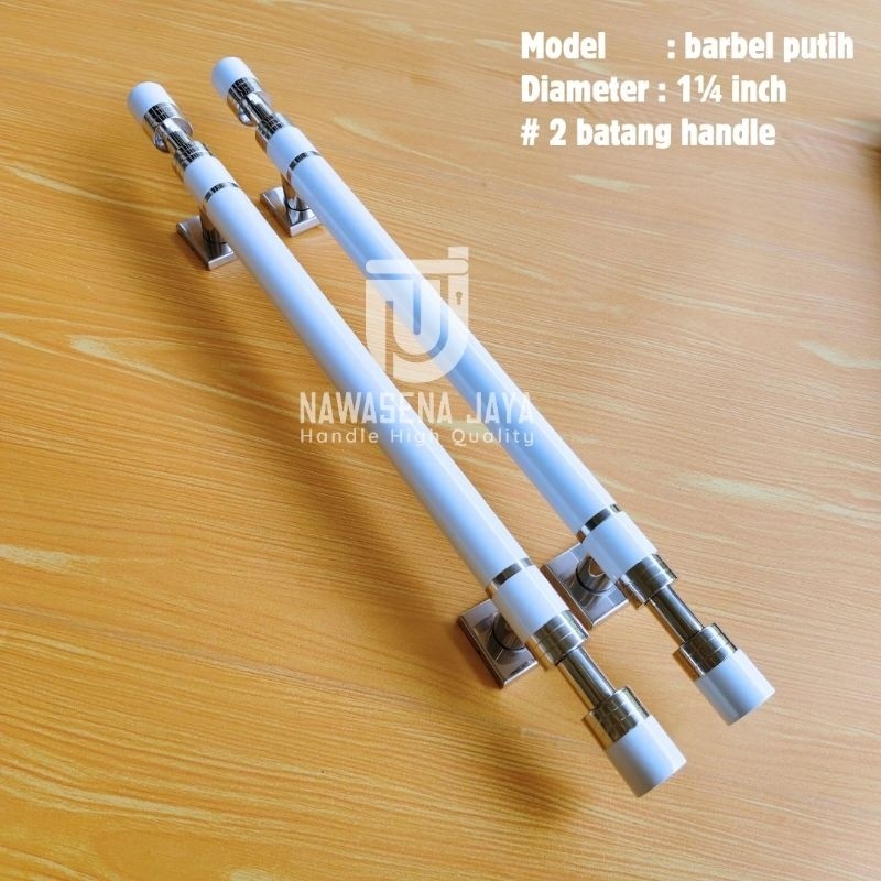 2pcs Handle Pintu Barbel 80cm 100cm gagang pintu tarikan pintu minimalis gagang pintu rumah