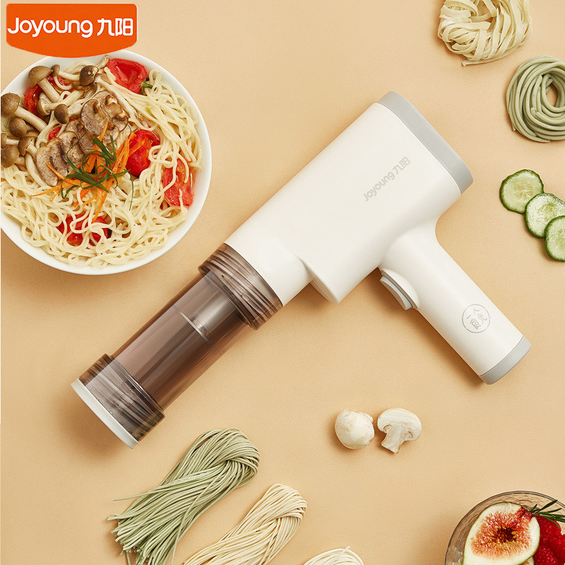 Joyoung Handheld Noodles Maker Portable Noodle Pasta Pressing Machine Rechargeable With 3 Molds Kitc