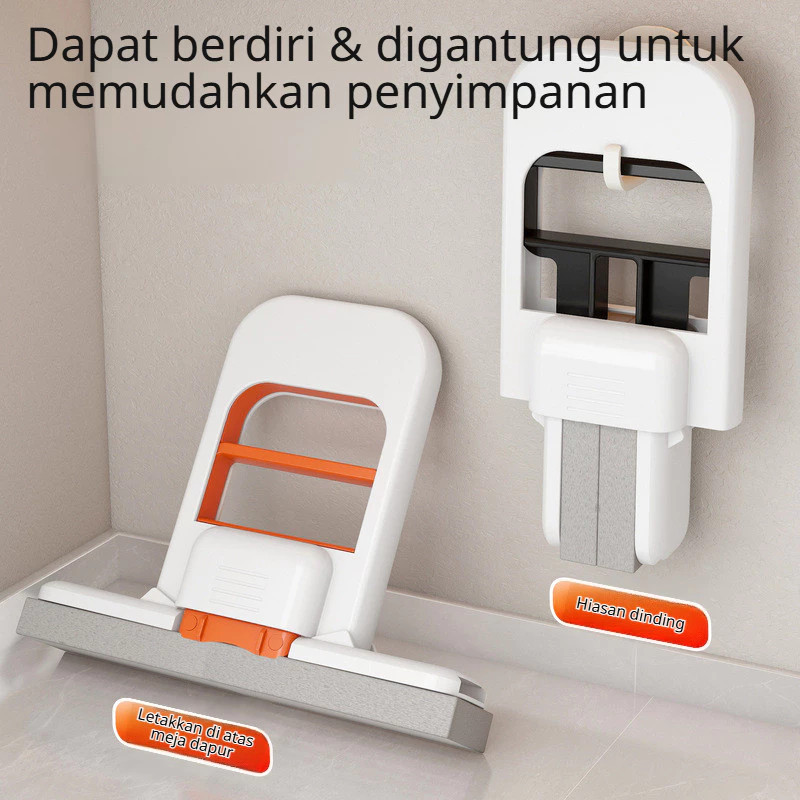 [ ANSA88 ] NEW minimop tarik , Mini Sponge Mop Portable, Alat Pel Multifungsi untuk Pembersih Kaca &