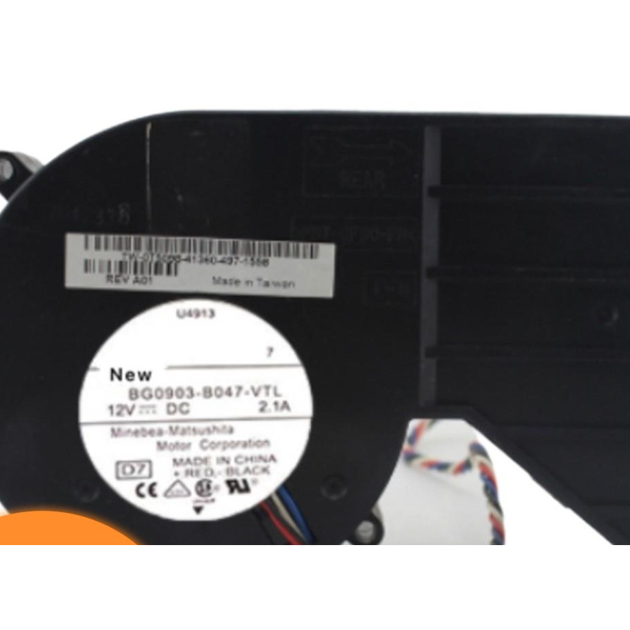 for NMB BG0903-B047-VTL DC 12V 2.1A Server Cooling Fan, 5200RPM, Dual Ball Bearings