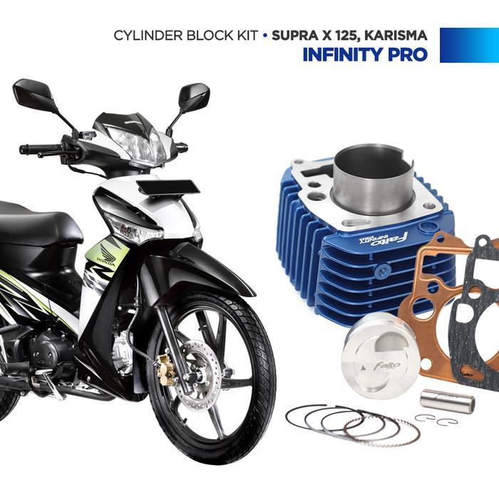 Faito Cylinder Block Kit Supra X 125 Karbu / Supra X 125 PGM-Fi KPH / Karisma 125D Infinity Pro - En