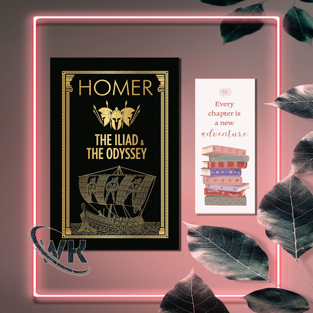 HOMER: The Iliad & the Odyssey (English) By Homer