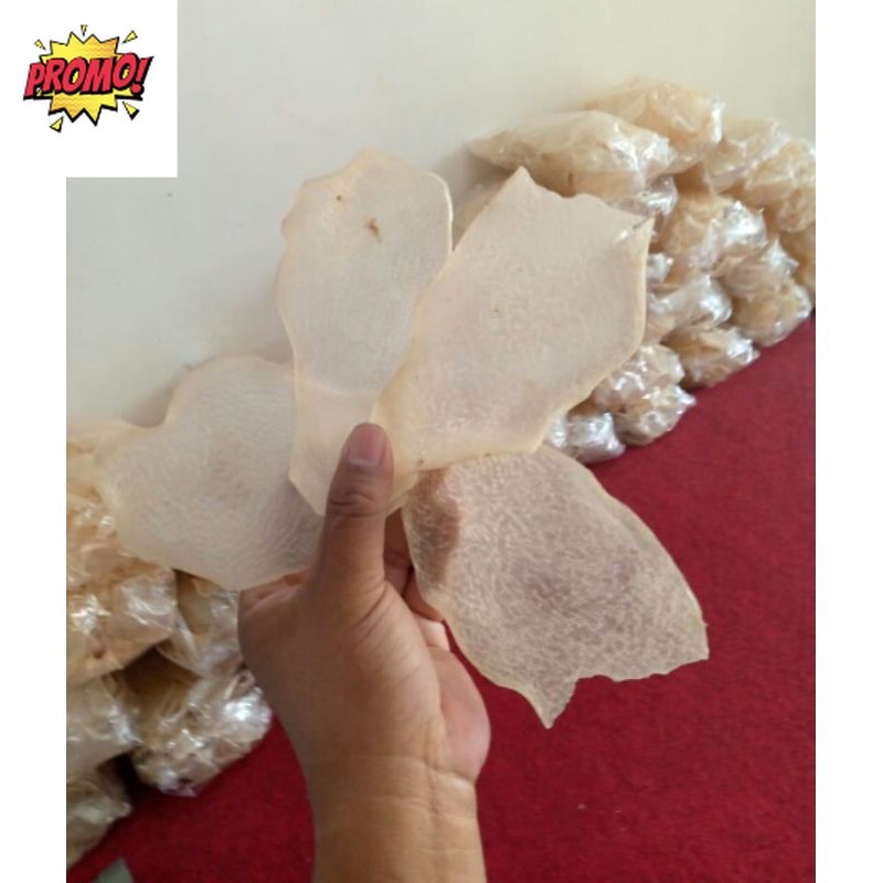 Keripik Gadung Mentah 1Kg | Kerupuk Gadung Tipis Super Renyah