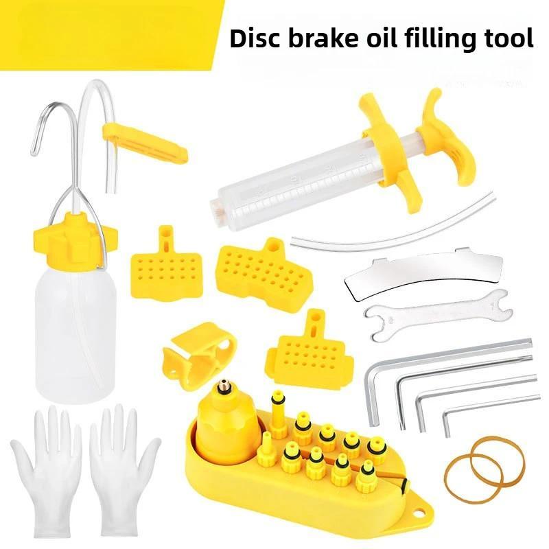 Bleeding Kit Rem Hydraulic Hidrolik Shimano Sepeda Bleed Kit Tool Brake Minyak Mineral Oil Peralatan