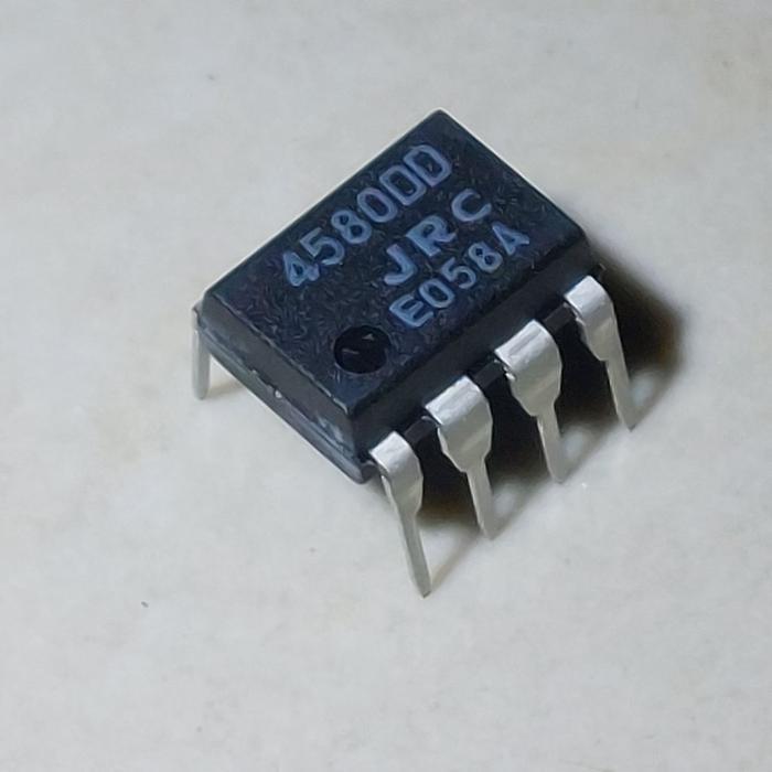 4580DD Dip-8 Tancap JRC NJM4580DD 4580 DD JRC4580DD IC Audio Amplifier Japan Radio Nisshinbo Dual Op