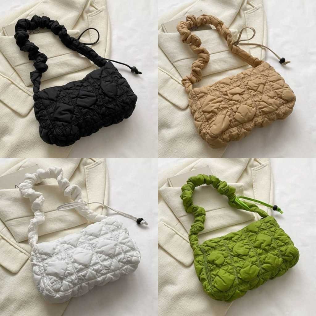 T6153 Shoulder Bag Puffy / Puffy Bag / Tas Selempang Puffy Adjustable  / Puffy Sling Bag  / Aestheti