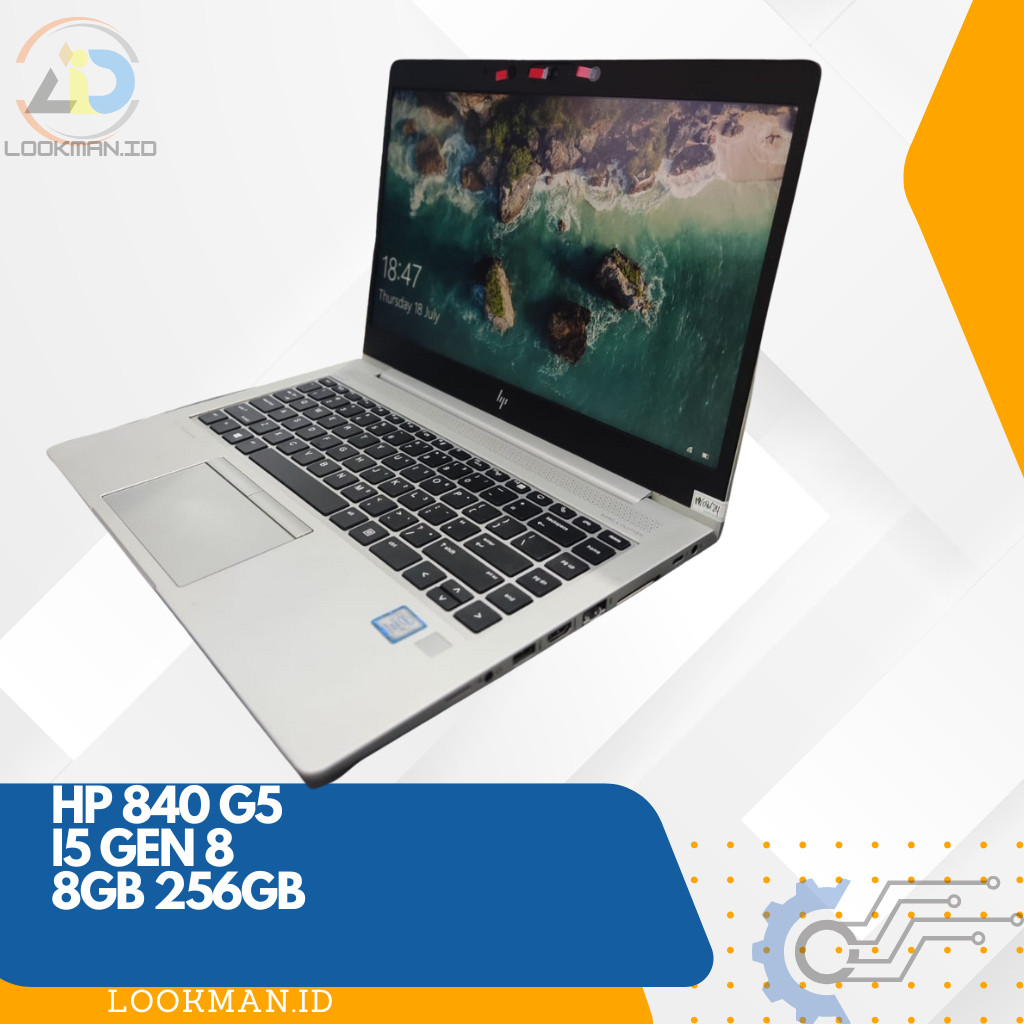 HP 840 G6 i5 Gen8 RAM 16GB 256GB Laptop Slim