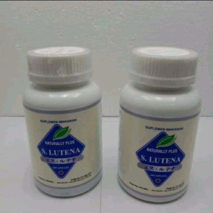 Slutena Asli S lutena Original Slutena S lutena Naturally Plus Suplemen Mata Minus & Plus BPOM