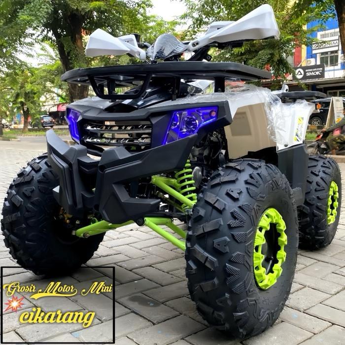 ATV 125CC DAZZLE AC NEW RING 8 MESIN 4TAK - Putih