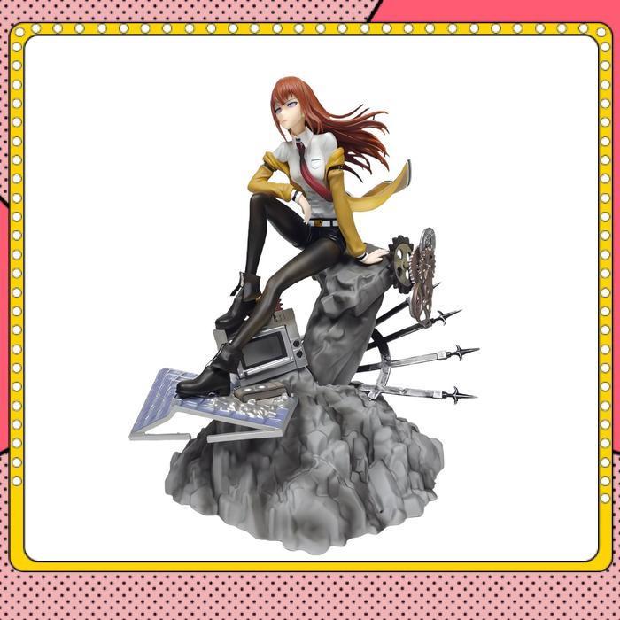 HOT PROMO Makise Kurisu Steins Gate 27cm Action Figure PVC D-YLG236 - Makise Kurisu Premium