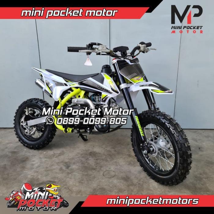 MOTOR MINI TRAIL 50CC 4TAK AUTOMATIK ELEKTRIK STARTER - MESIN MOTOR