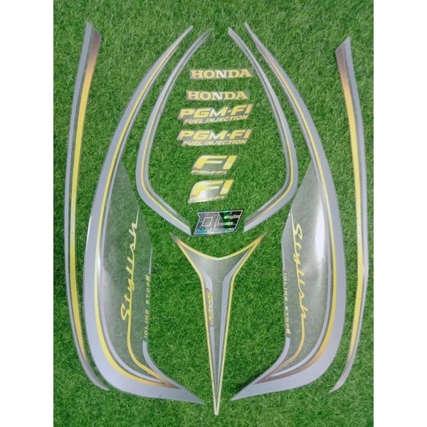 STRIPING TRANSPARAN BENING SCOOPY 2015-2016 MODEL ORIGINAL