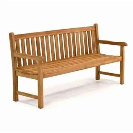 Kursi Bangku Taman Kayu Jati / Bangku Teras Panjang Kayu Minimalis / Kursi Bangku Outdoor Panjang