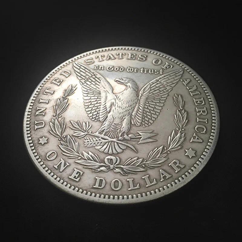 Jumbo Morgan Dollar (7cm) Magic Tricks Magician Close Up Street Illusions Props Accessories Appearin