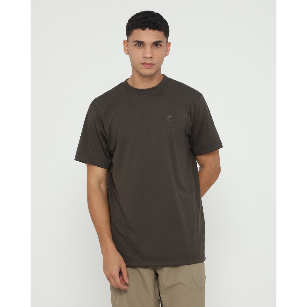 Erigo T-Shirt Embro Basilio Dark Grey - Kaos Unisex
