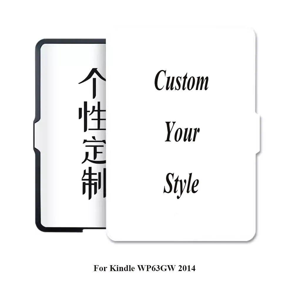 Custom Case for Kindle 7th Generation Kindle WP63GW 2014 Release Cover Funda Ebook Protective Shells