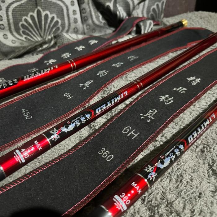 joran pancing tegek 360, 450, 540 X cross Limited - X cross Limited 540