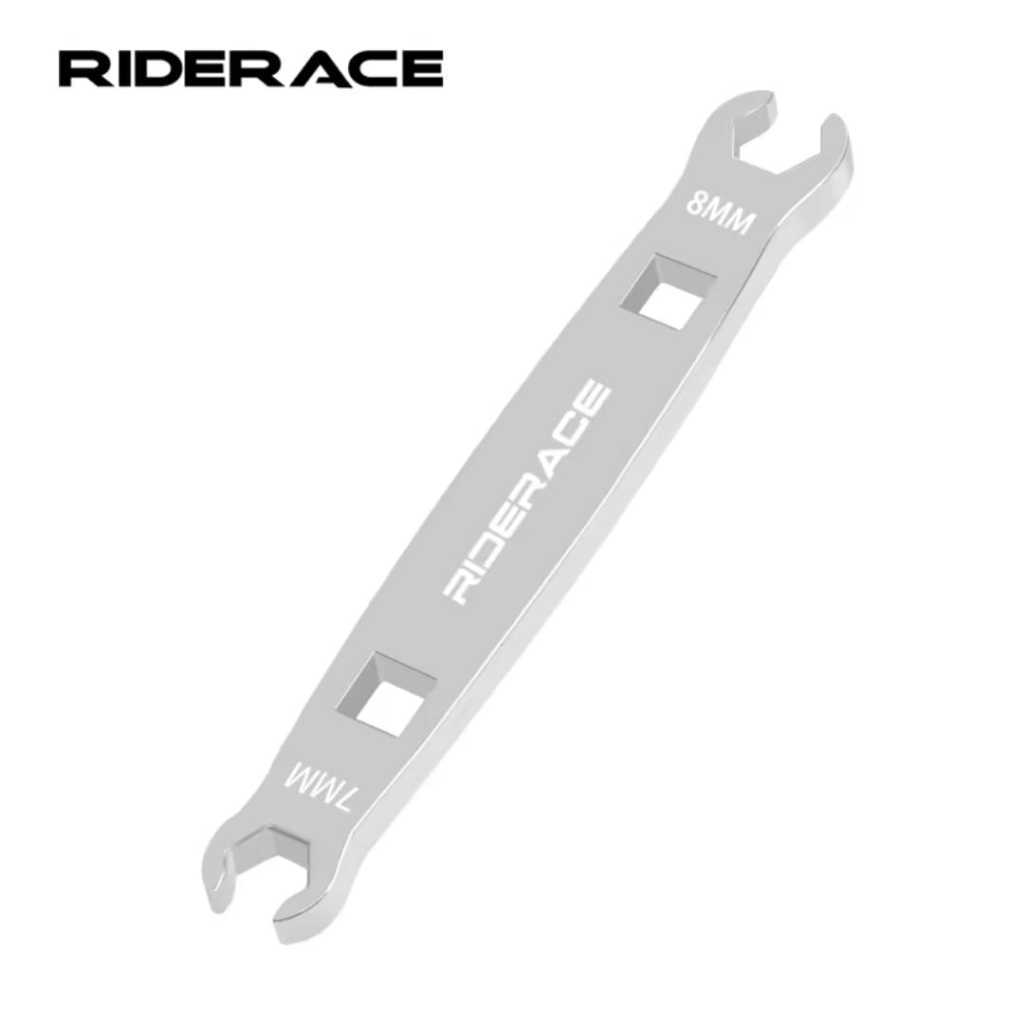 Foto Riderace Tool Alat Kunci Pas 7 8 mm Screw Olive Connector Bike Hydraulic Brake 7mm 8mm Wrench Alat Pembuka Baut Rem Hidrolis Sepeda
