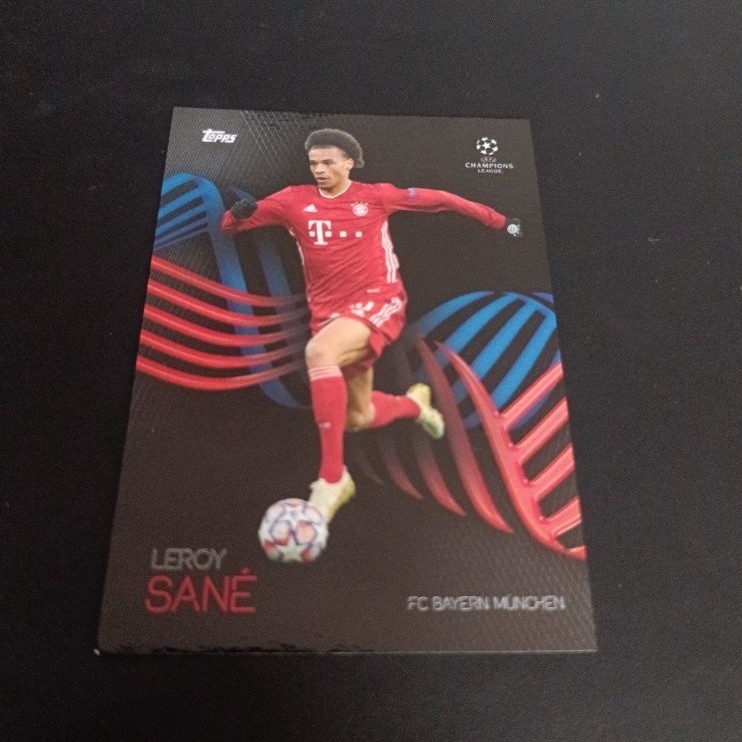 KARTU BOLA TOPPS BAYERN MUNCHEN LEROY SANE