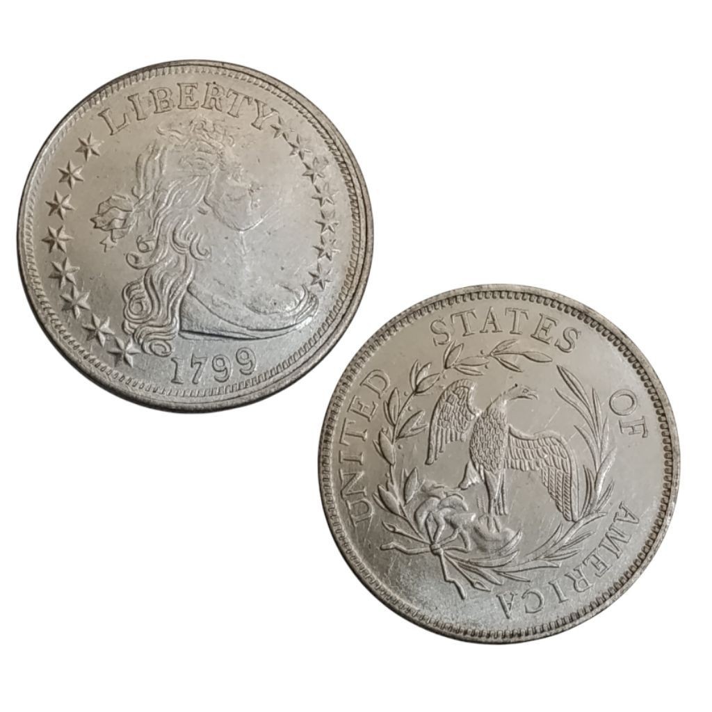 Koin Liberty Burung 1799