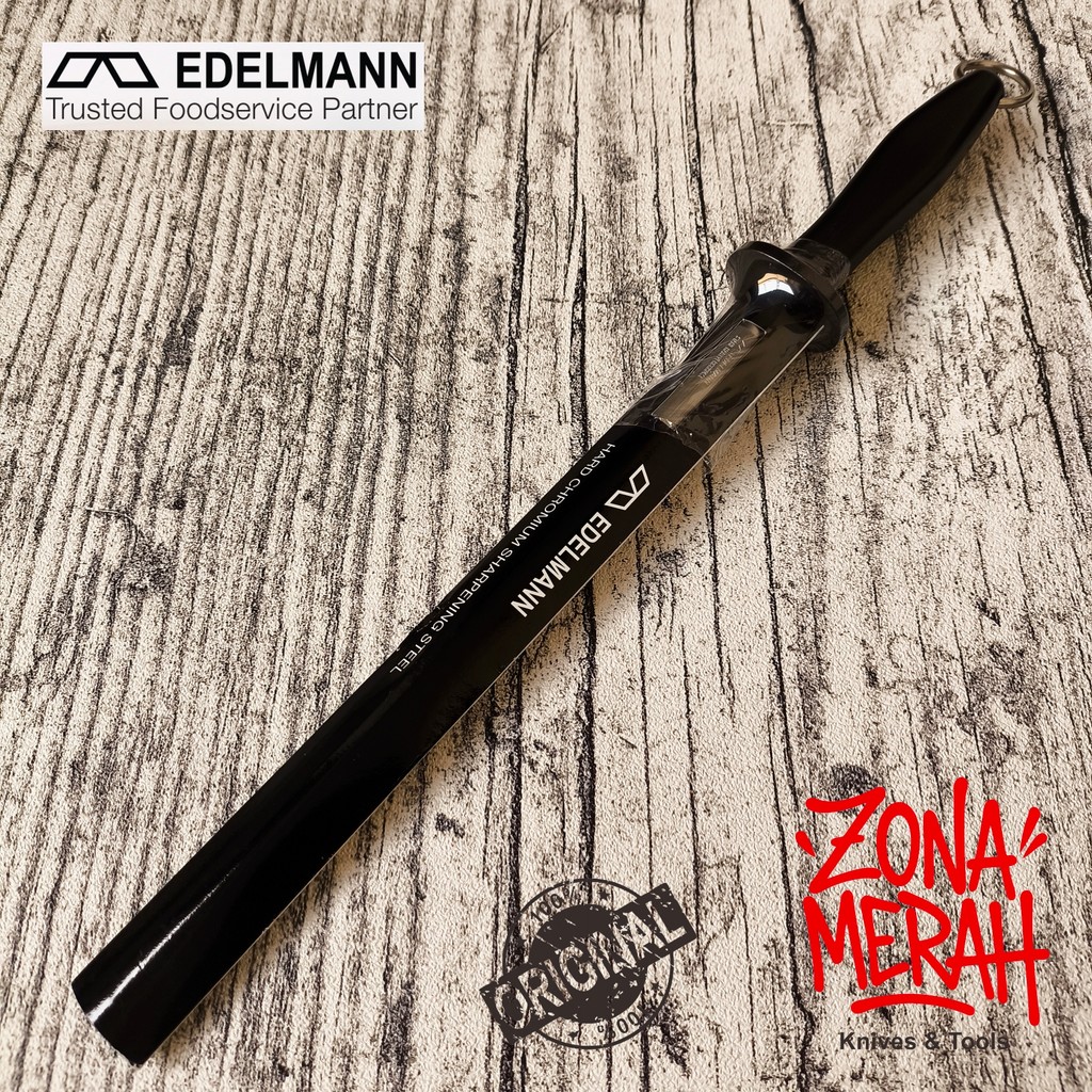 Sharpening steel pengasah pisau edelmann original 30 cm 027-12