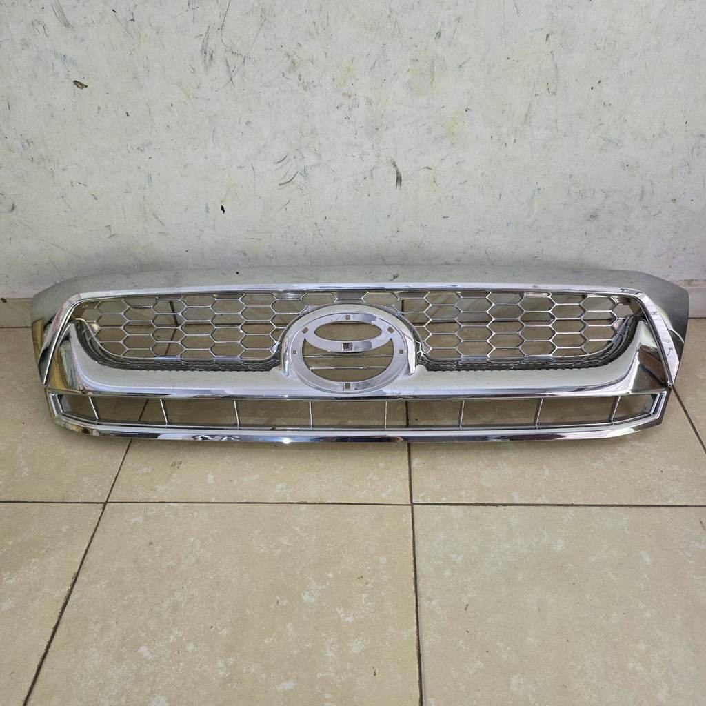 GRILL GRILLE Bumper Depan Toyota Hilux Vigo 2008 Up Krum Chrome
