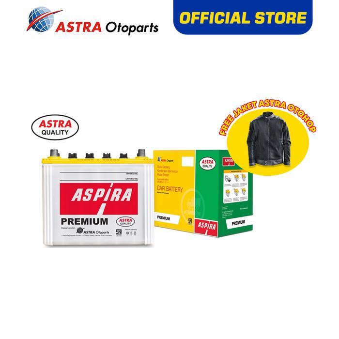 Aki Premium ASPIRA NS70 (65 Ah) untuk Kendaraan Panther Series, Elf