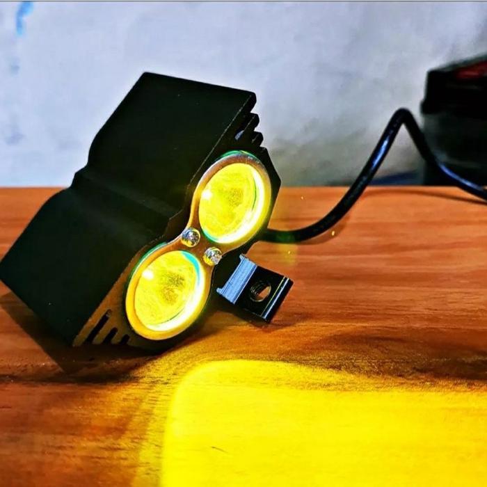 LAMPU TEMBAK OWL LAMPU SOROT LED 3 MATA DAN 2 MATA OWL 30 WATT NYALA 3 MODE KLX CRF WR155 SUPERMOTO 