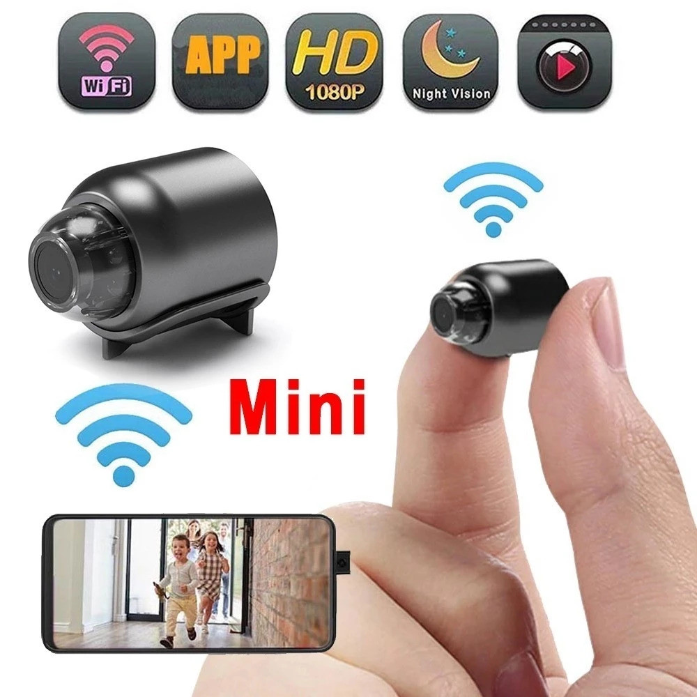 [Mini Tersembunyi, 1080P]wifi kamera cctv mini tersembunyi Wide Angle CCTV cctv bentuk penyamaran Mi