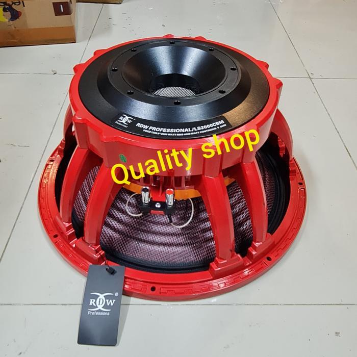Speaker Komponen RDW 18 LS 2000 CBM / 18LS2000 CBM / LS2000 CBM - 18