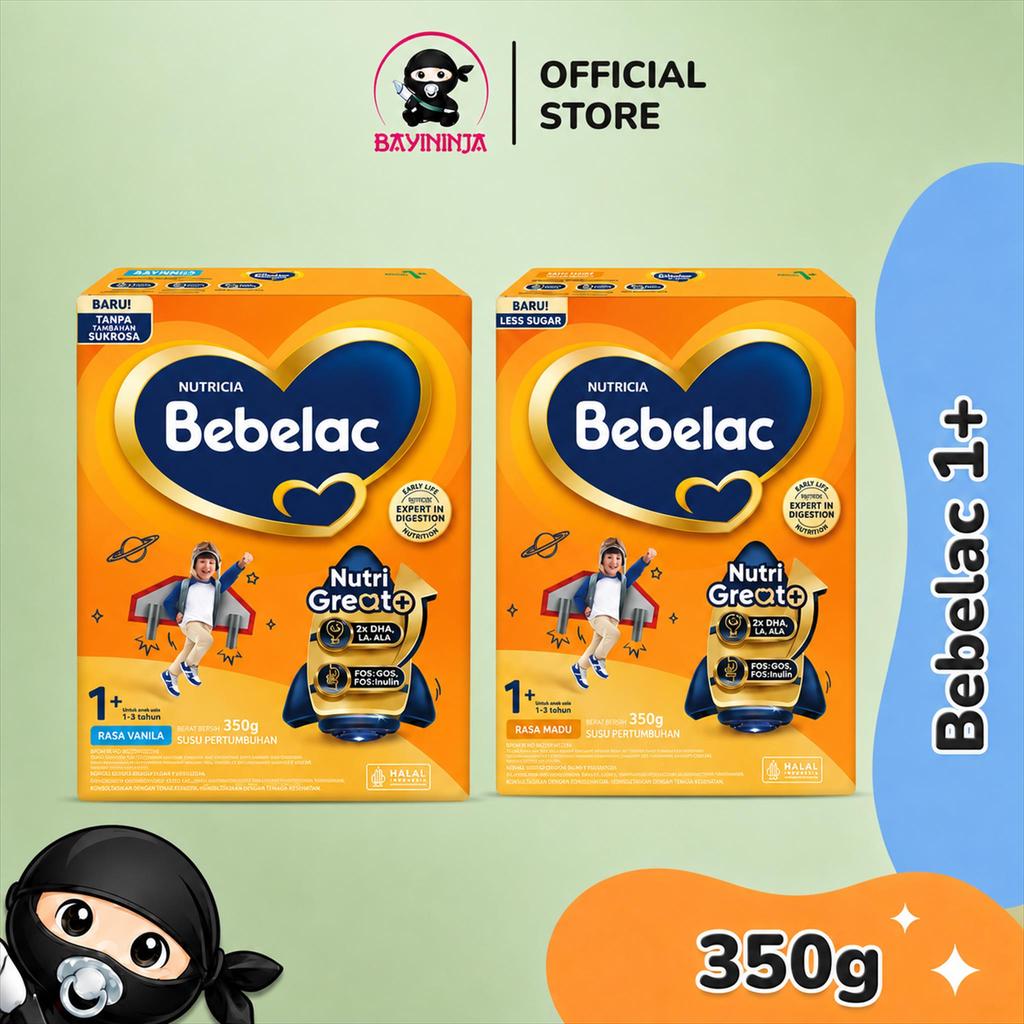 Bebelac 1+ Susu Pertumbuhan Anak Usia 1-3 Tahun 350 g
