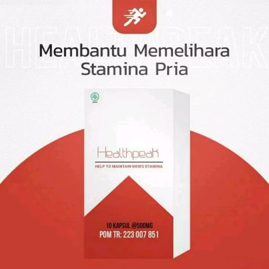Healthpeak Asli Original Suplemen Menambah Stamina Pria