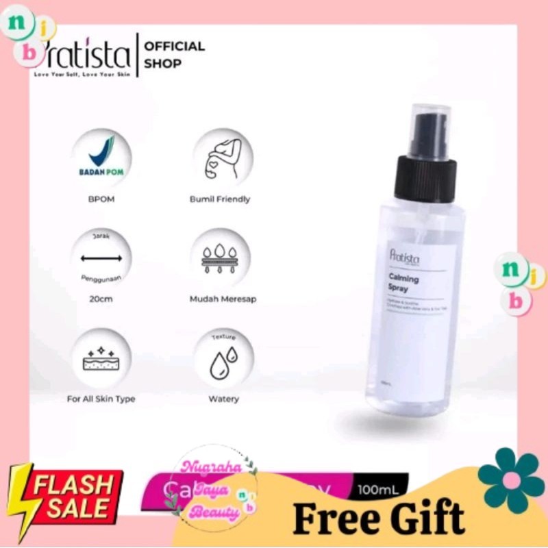 NJB -  PRATISTA CALMING SPRAY FACEMIST PRATISTA 100ML PRATISTA