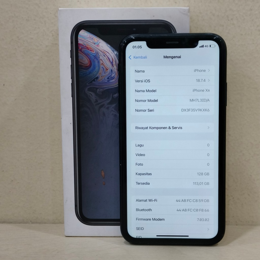 (KXK6-16) IPHONE XR RAM 128GB (DIGIMAP) ID/A, "142763"