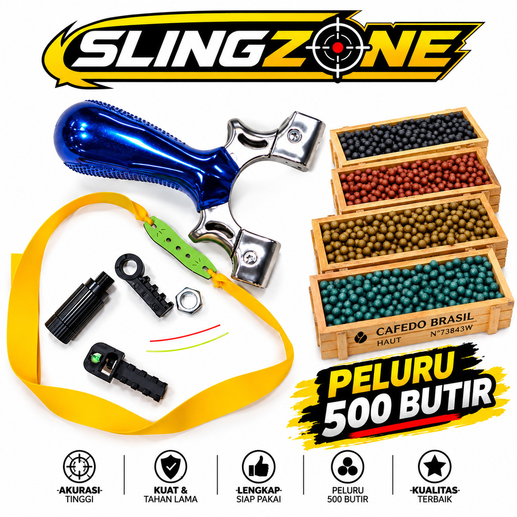 ketapel metal, slingshot, slingshot modern, ketapel target, ketapel lengkap, ketapel dengan peluru