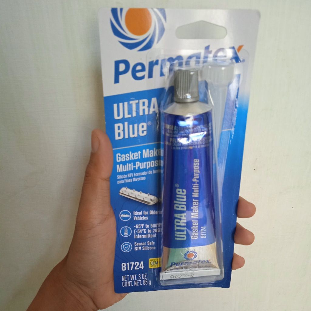 LEM PAKING LEM PACKING PERMATEX ULTRA BLUE HIGH TEMP RTV ORIGINAL PERMATEX