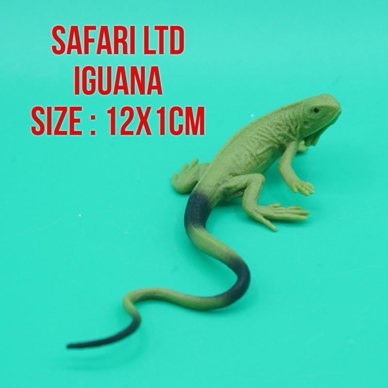 Safari Ltd Iguana Kadal Iguana Hijau Iguana iguana | Mainan Figure Binatang Miniature Hewan Animal F