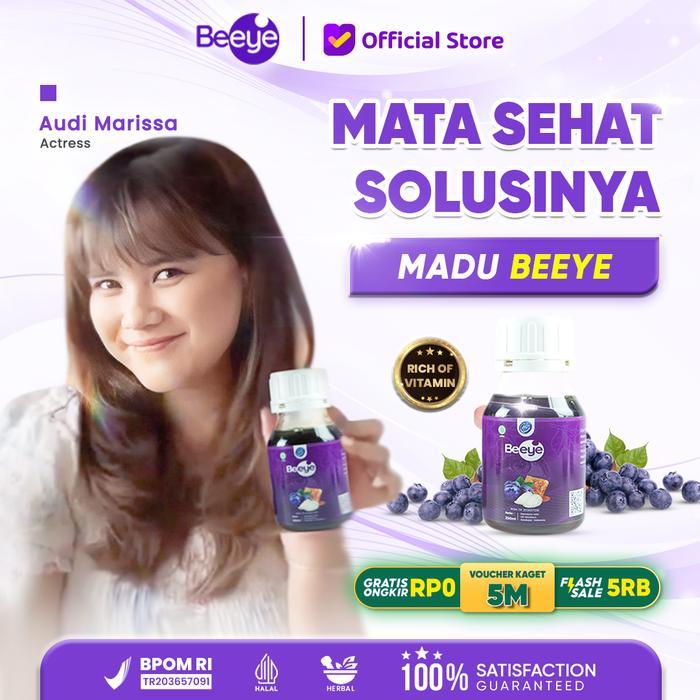 Beeye Madu Mata Minus/ Bpom Approved/ Madu Kesehatan Mata / 250ml - 1 botol beeye