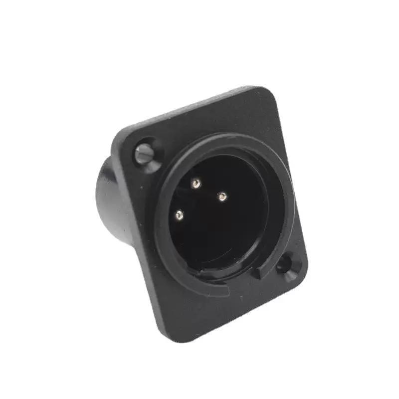 SOKET CANON XLR 3 PIN MALE PLASTIK