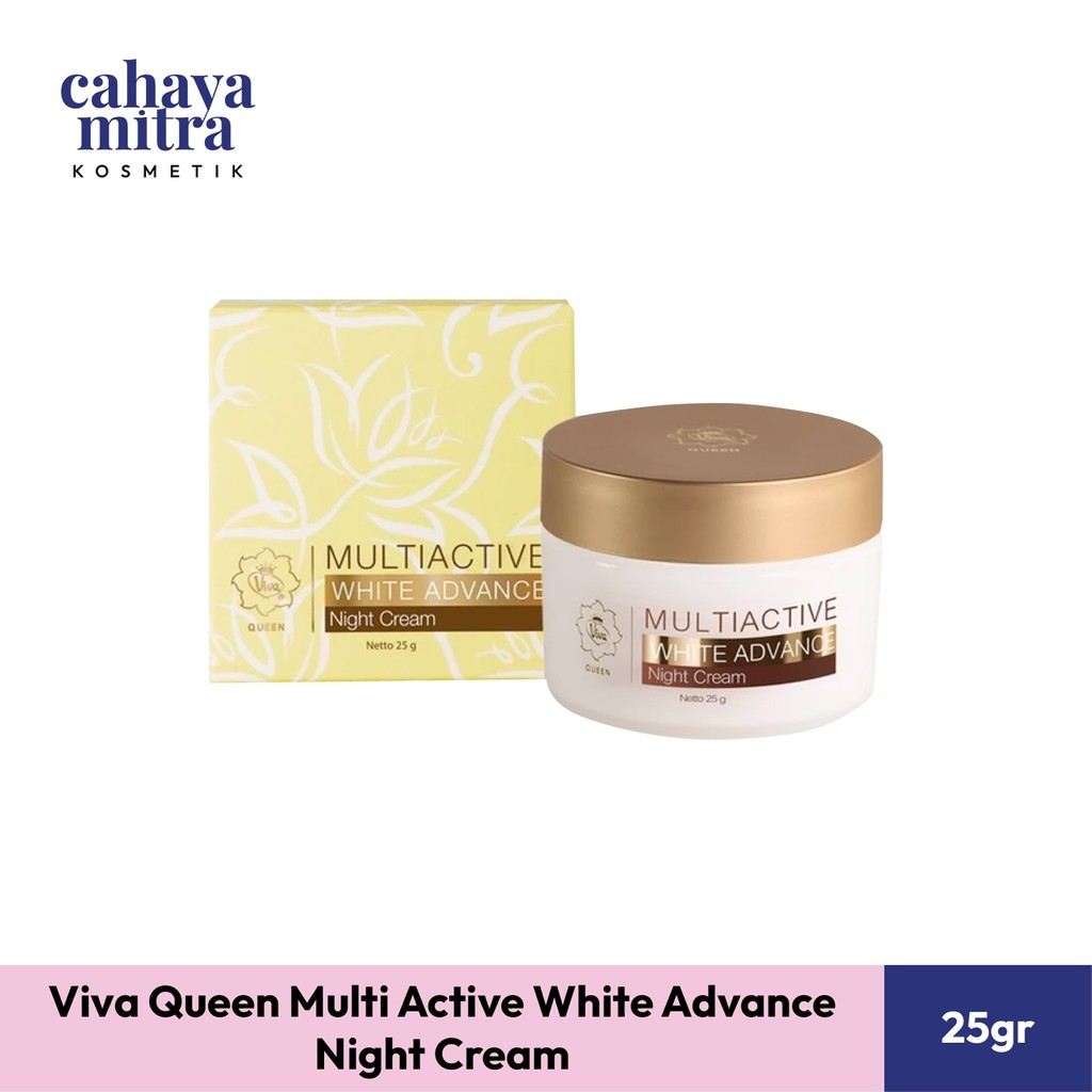 CMK ~ Viva Queen Multiactive VIT C ACTIVE White Advance Night Cream with Niacinamide (BRIGHTENING, W