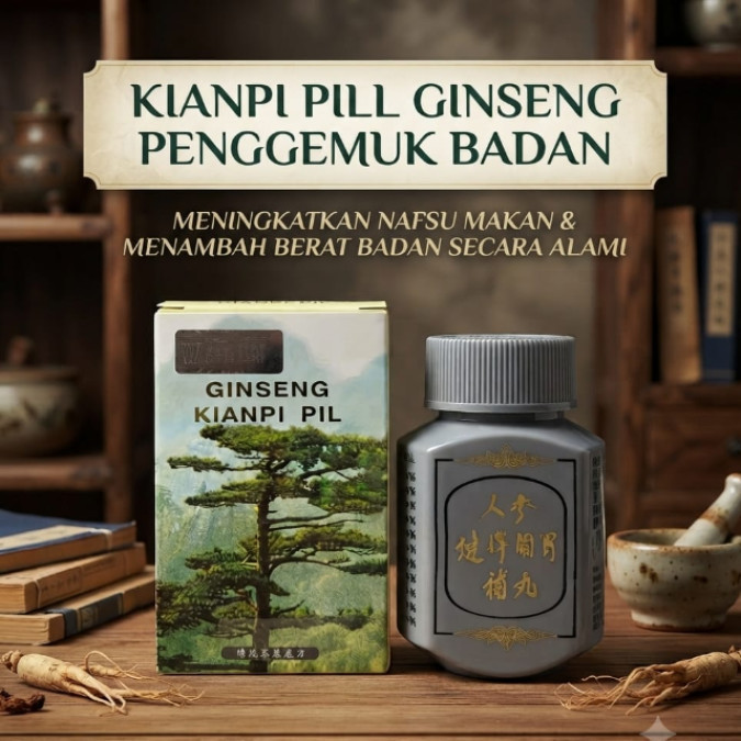 ready KIANPI ORIGINAL TERLARIS (ORIGINAL KIANPI) ( VELLA KIANPI ) GINGSENG KIANPI PILL Kianpi Kapsum