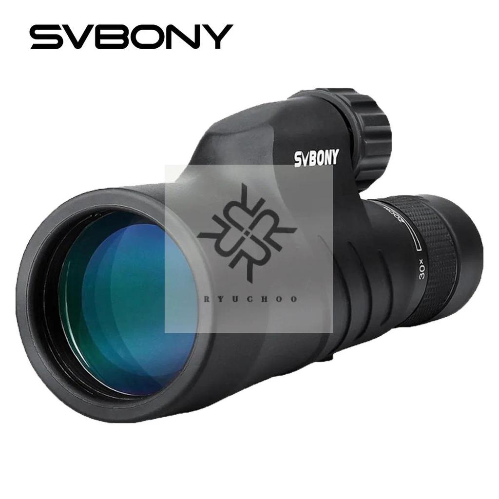 SVBONY SV45 Monokuler 10-30x50 Teleskop Zoom Perbesaran Tinggi BAK4 FMC Waterproof IPX7 Camping