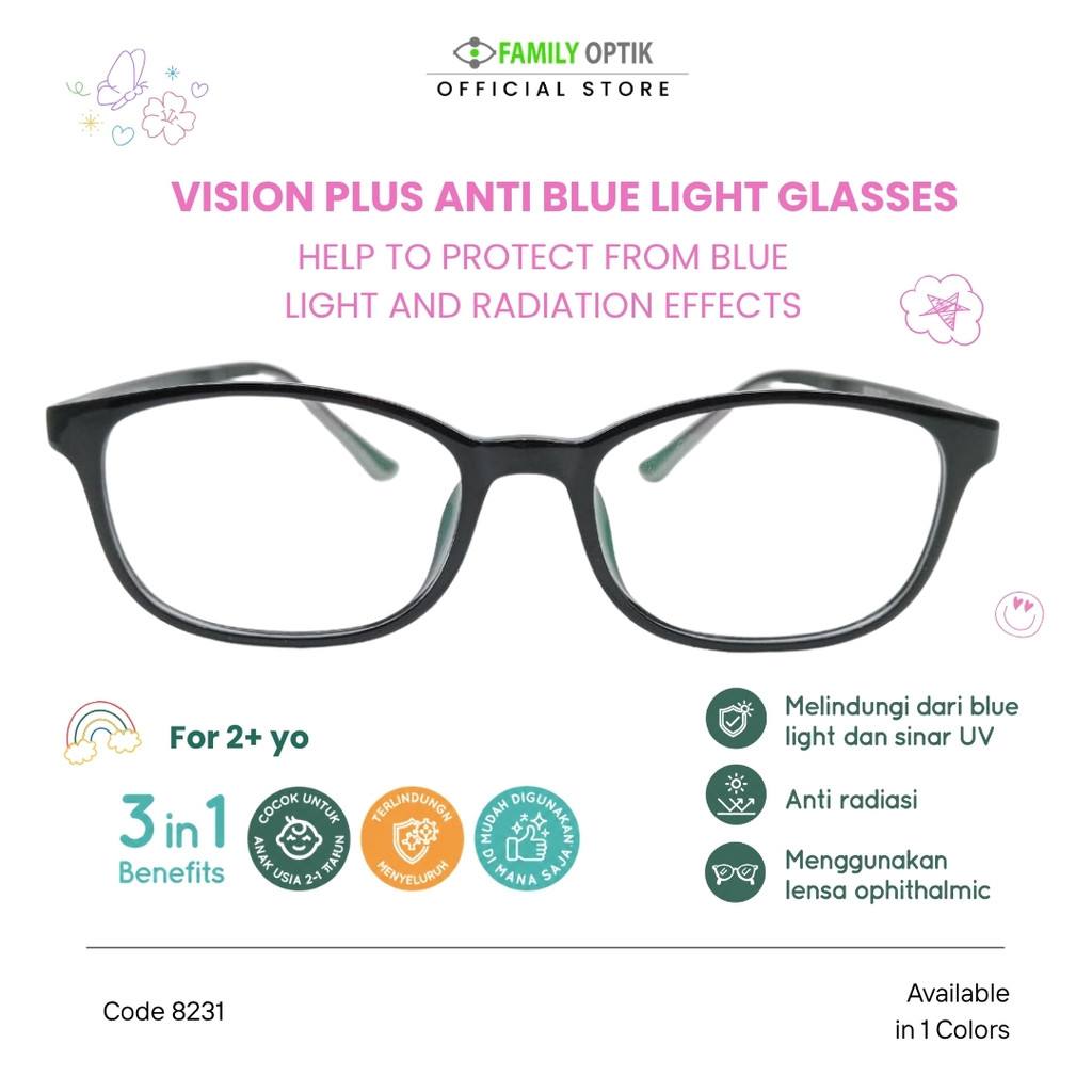 Family Optik - Kacamata Anak Minikids 8231